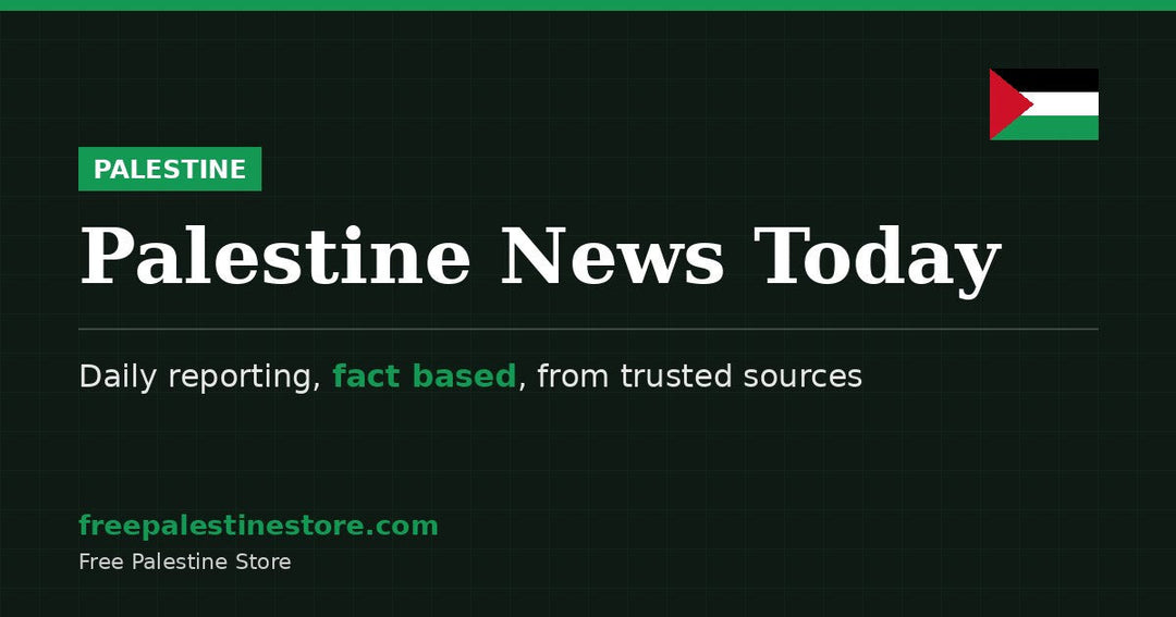 Palestine News Today
