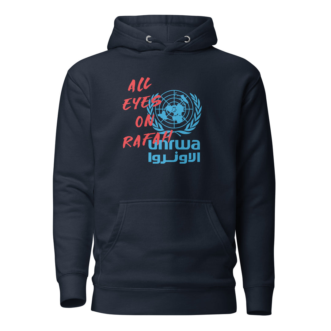 All Eyes on Rafah - Men’s Hoodie, Navy Blazer