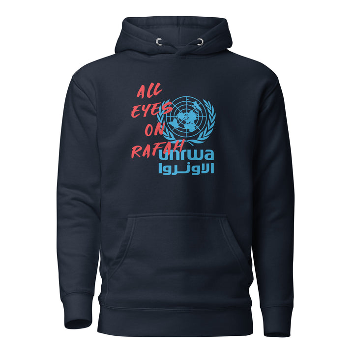 All Eyes on Rafah - Men’s Hoodie, Navy Blazer