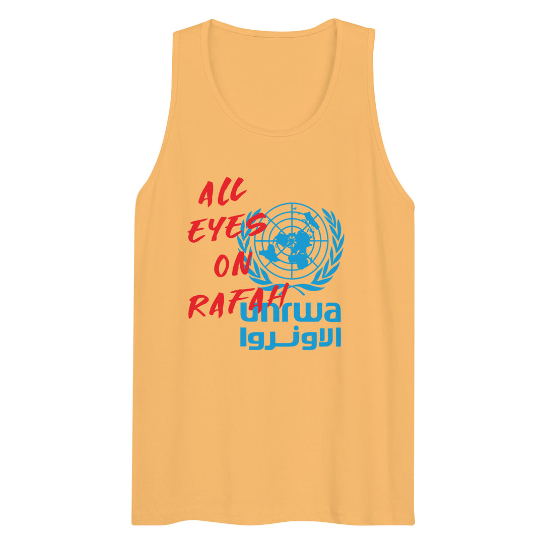 All Eyes on Rafah - Men’s Premium Tank Top, Mens Premium Tank Top Squash