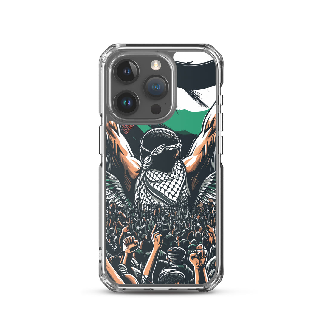 Art by Moh - Clear Case for iPhone®, iPhone iPhone 15 Pro Case On Phone