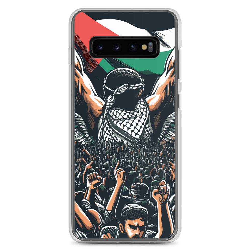 Art by Moh - Clear Case for Samsung®, Samsung Samsung Galaxy S10 Case On Phone