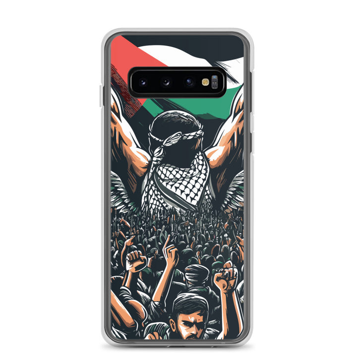 Art by Moh - Clear Case for Samsung®, Samsung Samsung Galaxy S10 Case On Phone