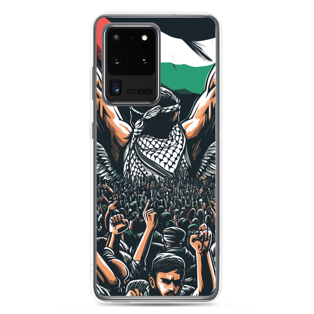 Art by Moh - Clear Case for Samsung®, Samsung Samsung Galaxy S20 Ultra Case On Phone