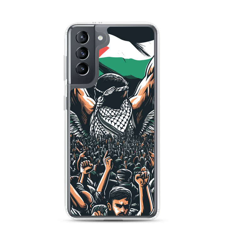 Art by Moh - Clear Case for Samsung®, Samsung Samsung Galaxy S21 Case On Phone