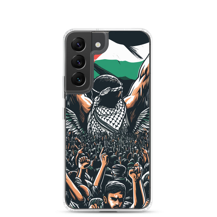 Art by Moh - Clear Case for Samsung®, Samsung Samsung Galaxy S22 Case On Phone