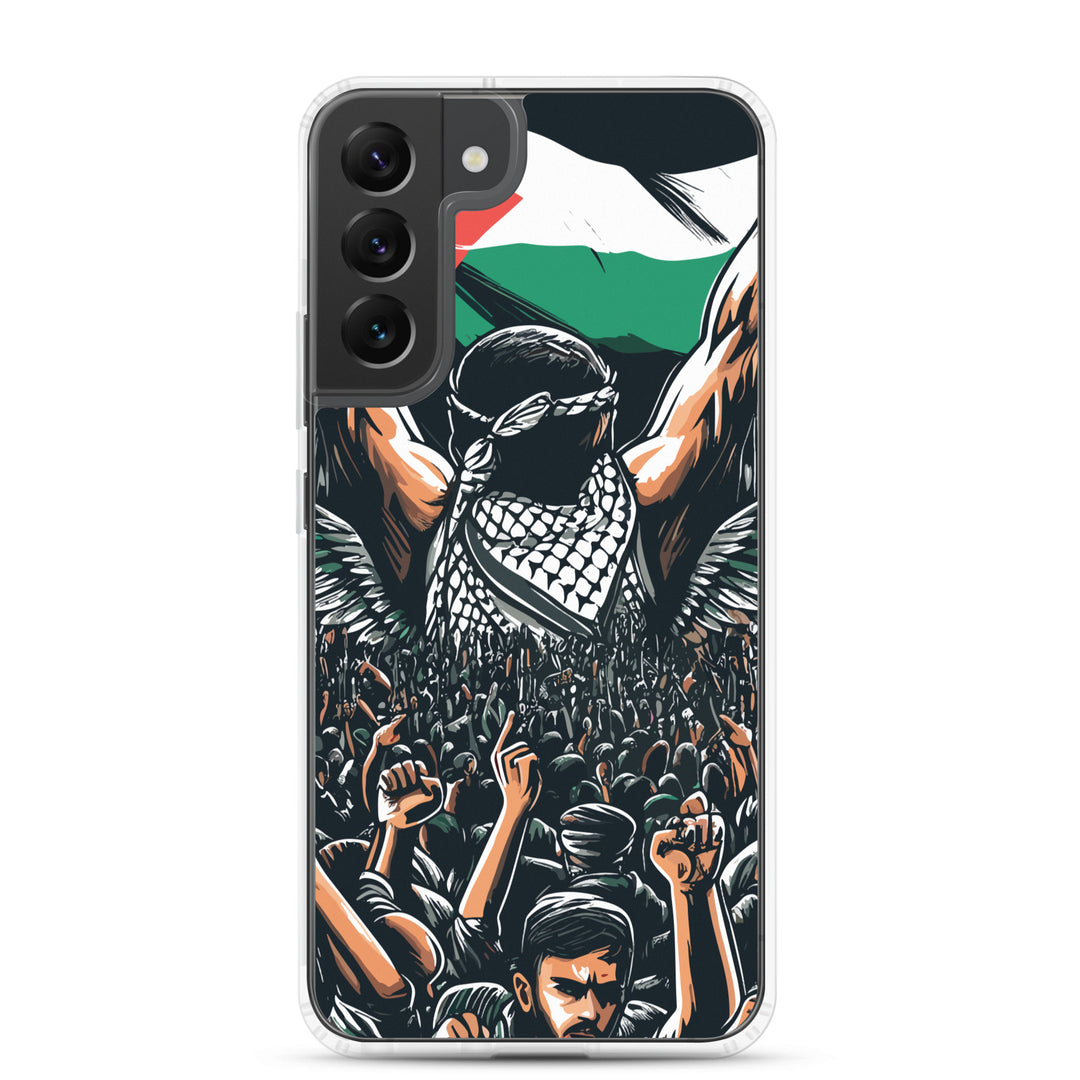 Art by Moh - Clear Case for Samsung®, Samsung Samsung Galaxy S22 Plus Case On Phone