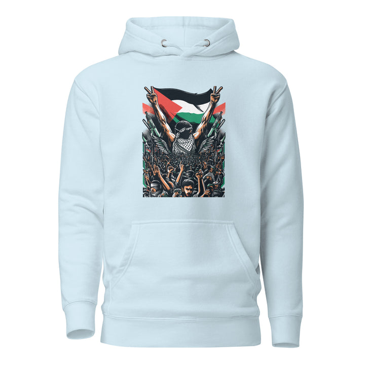 Art by Moh - Men’s Hoodie, Sky Blue