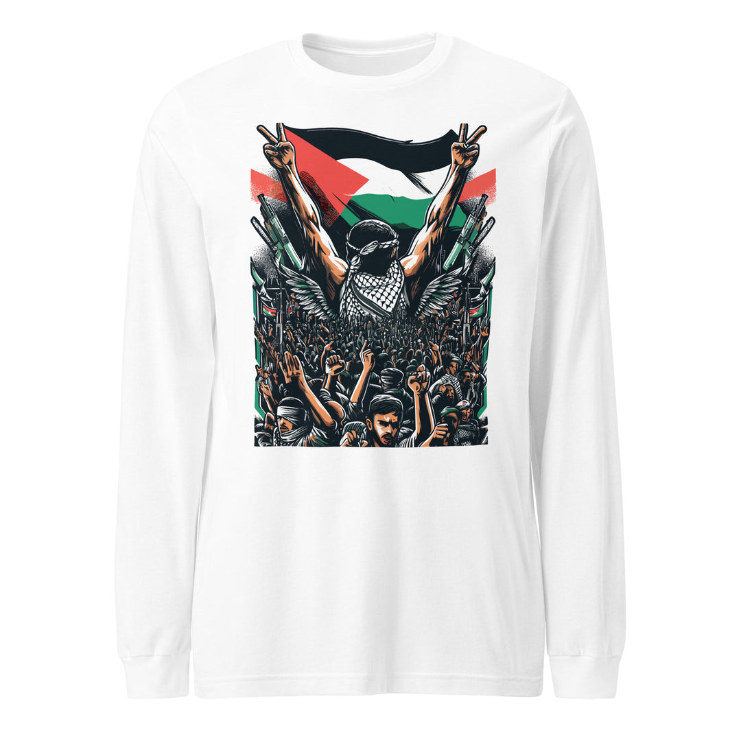 Art by Moh - Men’s Long Sleeve Shirt, White