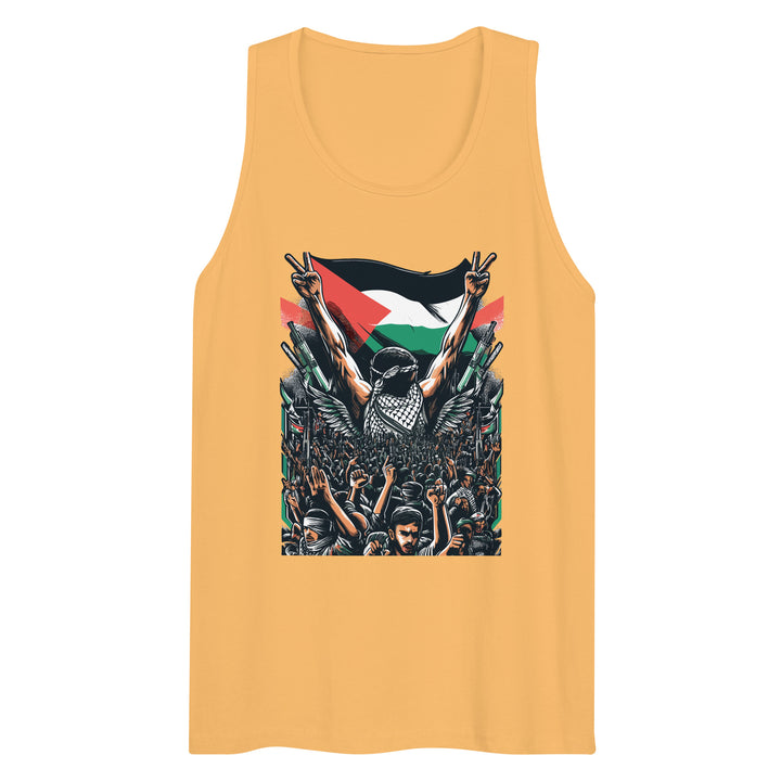 Art by Moh - Men’s Premium Tank Top, Mens Premium Tank Top Squash