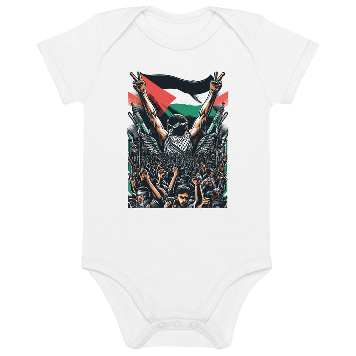Art by Moh - Organic Cotton Baby Bodysuit, Cotton Baby Bodysuit White