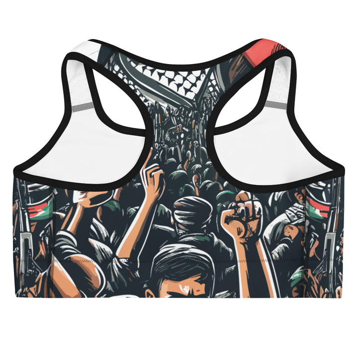 Art by Moh - Sports Bra, Black