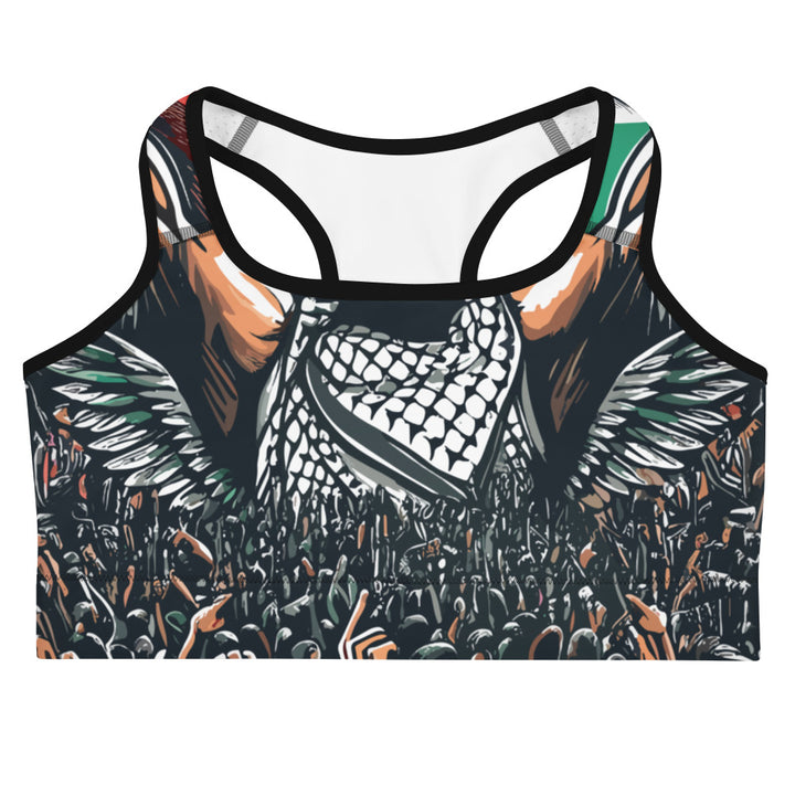Art by Moh - Sports Bra, Black