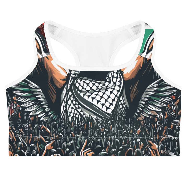 Art by Moh - Sports Bra, White