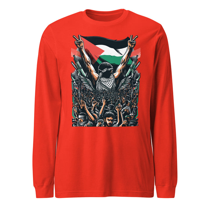 Art by Moh - Women’s Long Sleeve Tee, Poppy