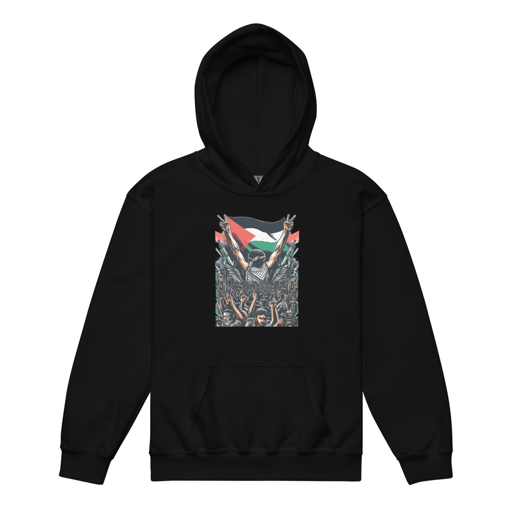 Art by Moh - Youth Heavy Blend Hoodie, Black