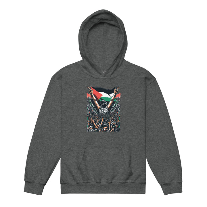 Art by Moh - Youth Heavy Blend Hoodie, Dark Heather