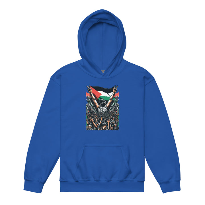 Art by Moh - Youth Heavy Blend Hoodie, Royal