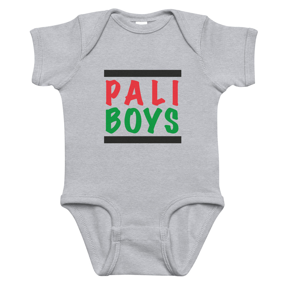 Palestinian Boys - Baby Bodysuit, Heather