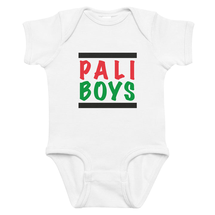 Palestinian Boys - Baby Bodysuit, White