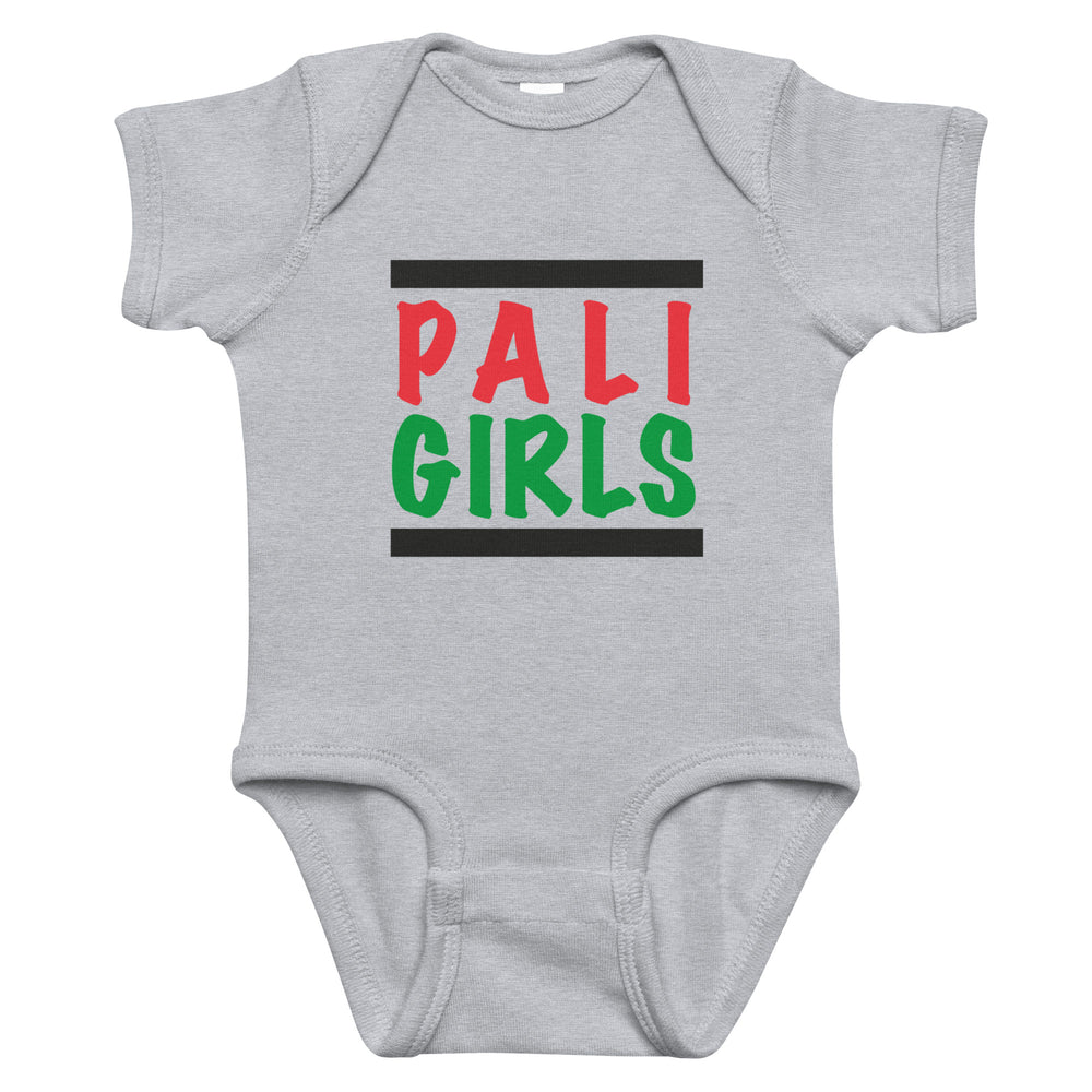 Palestinian Girls - Baby Bodysuit, Heather