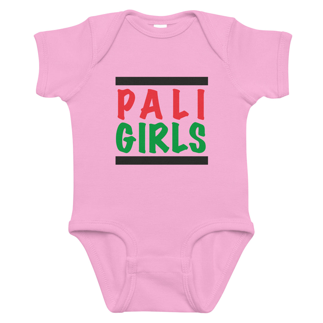 Palestinian Girls - Baby Bodysuit, Pink
