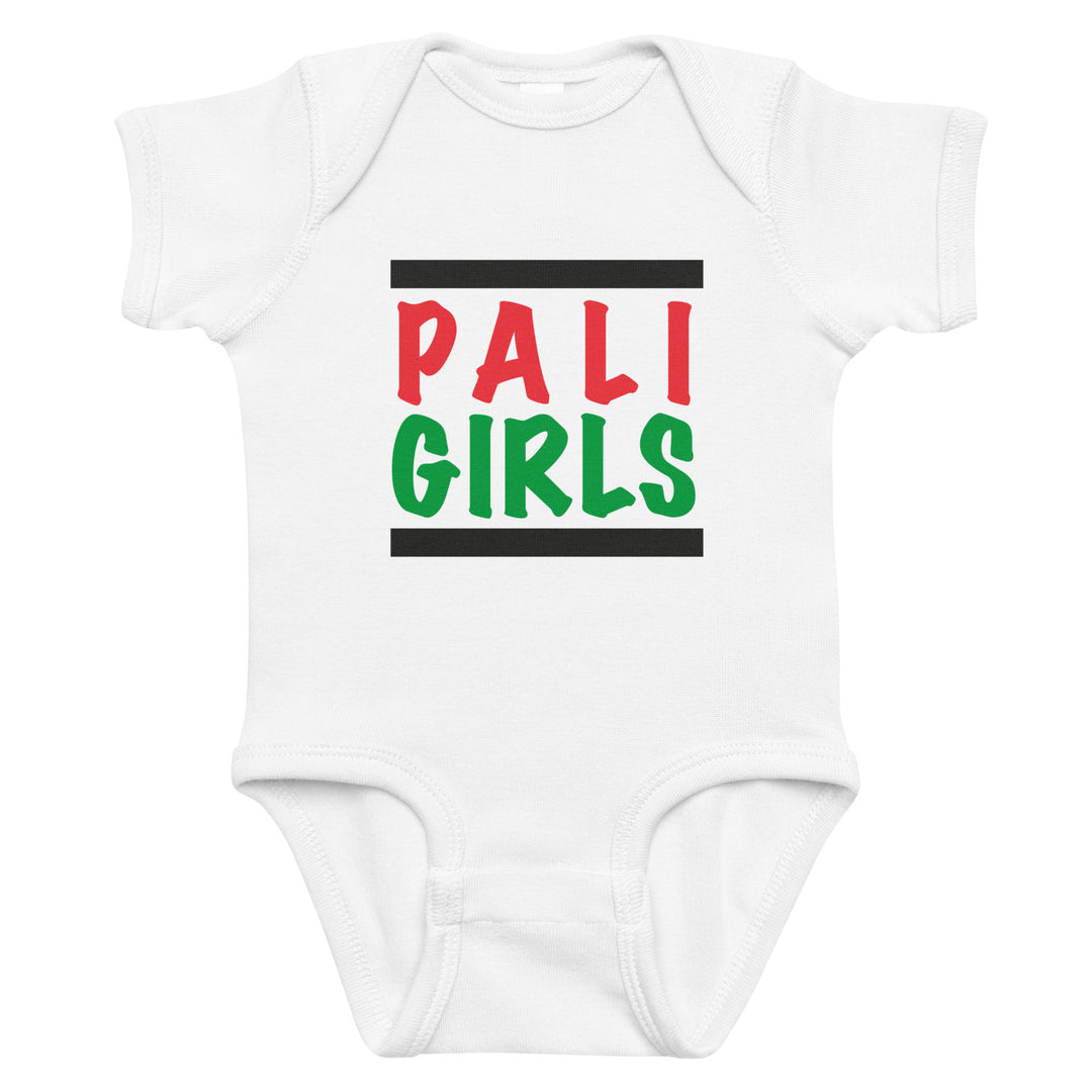 Palestinian Girls - Baby Bodysuit, White