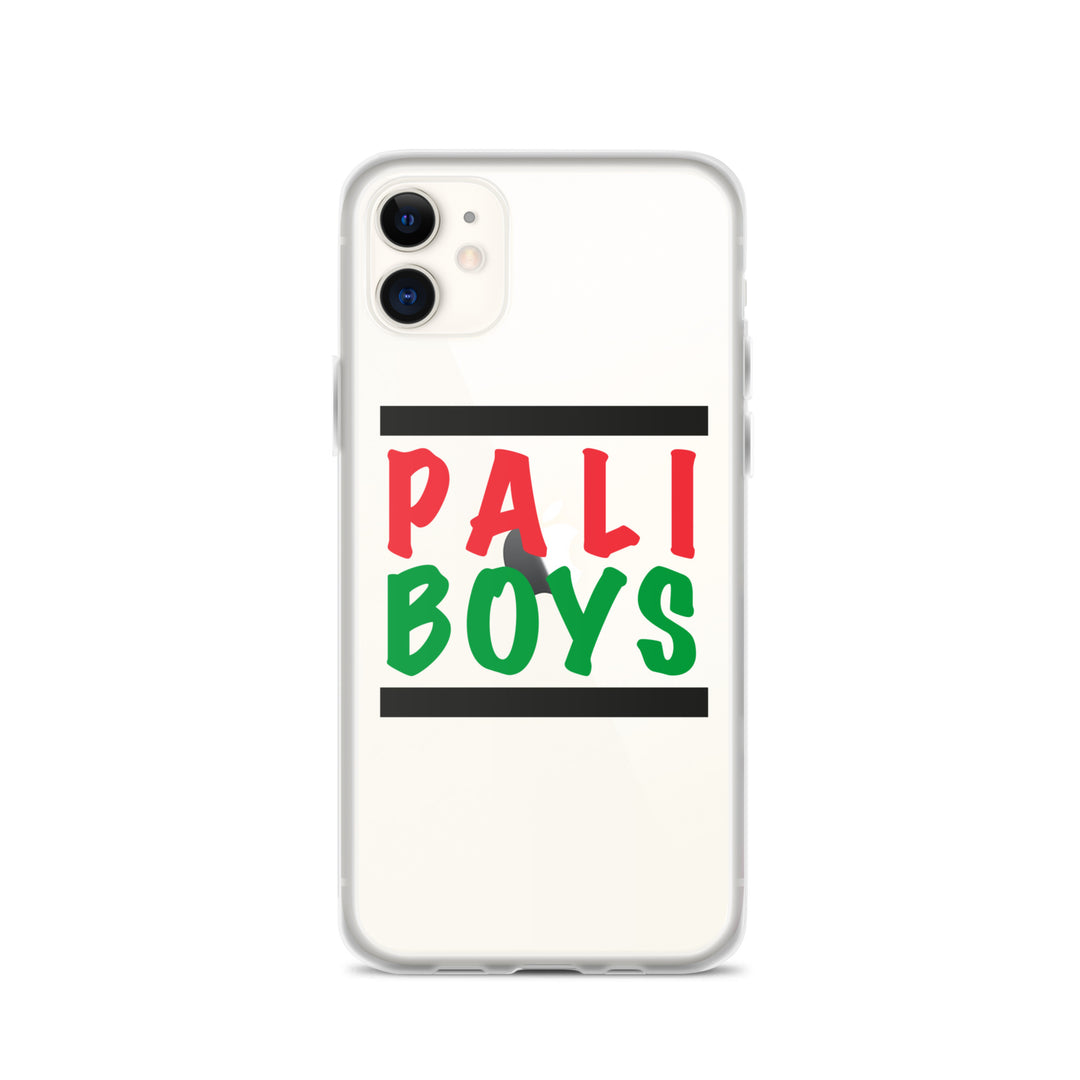 Palestinian Boys - Clear Case for iPhone®, iPhone iPhone 11 Case On Phone
