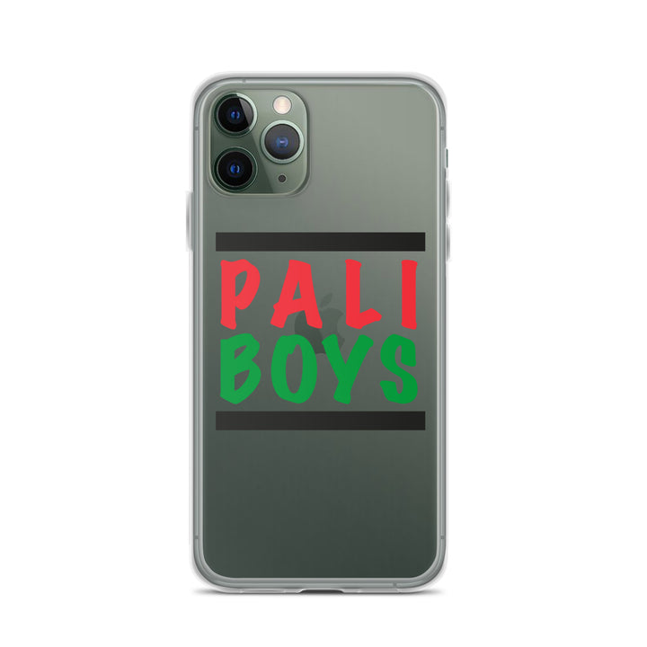 Palestinian Boys - Clear Case for iPhone®, iPhone iPhone 11 Pro Case On Phone