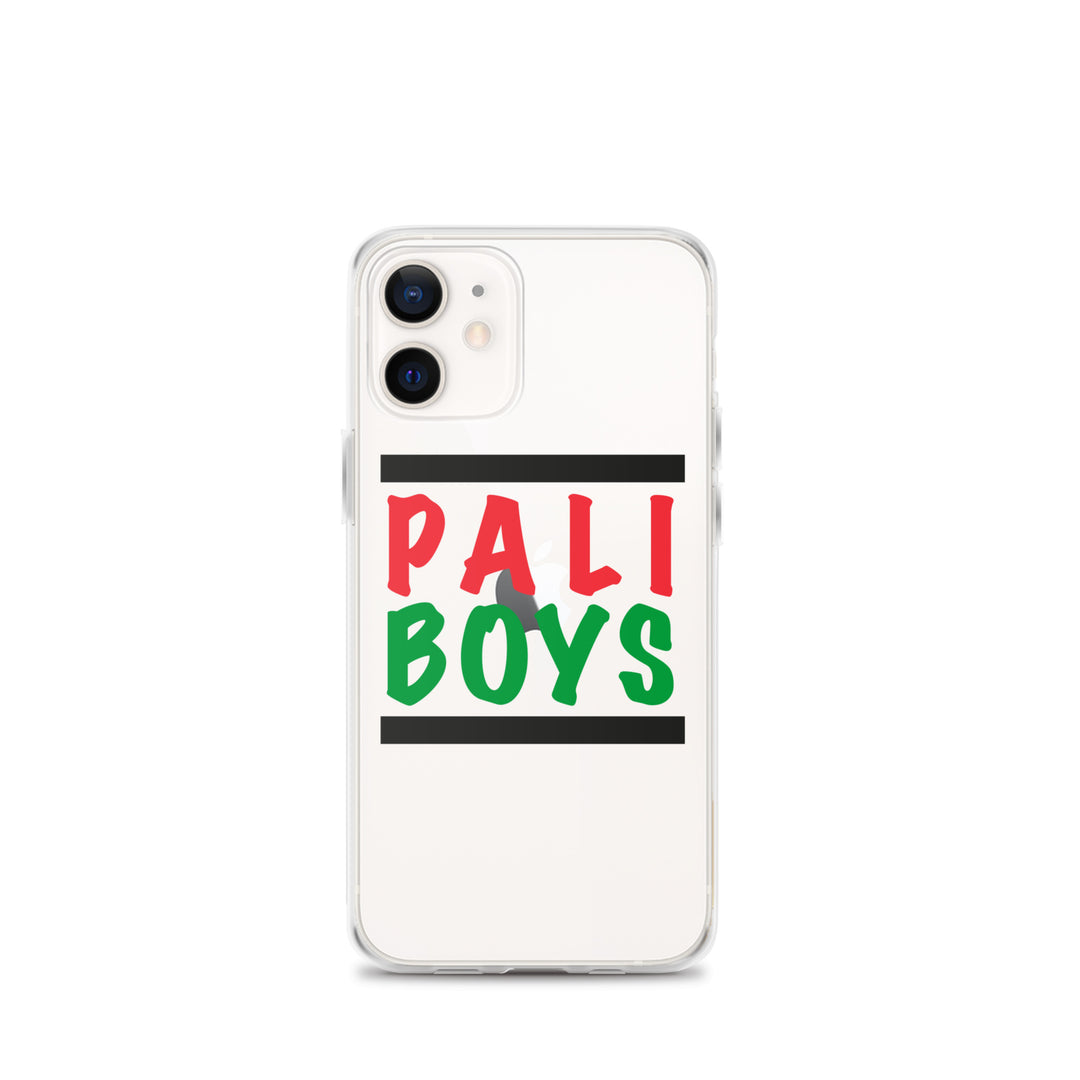Palestinian Boys - Clear Case for iPhone®, iPhone iPhone 12 Mini Case On Phone