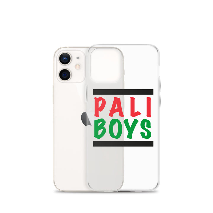 Palestinian Boys - Clear Case for iPhone®, iPhone iPhone 12 Mini Case With Phone