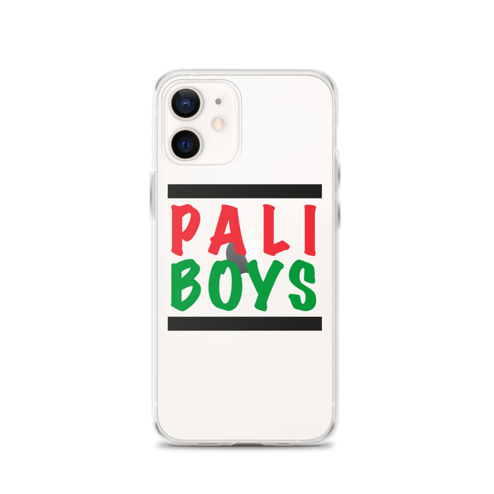 Palestinian Boys - Clear Case for iPhone®, iPhone iPhone 12 Case On Phone
