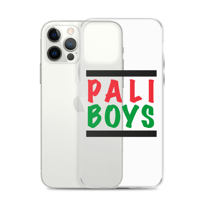 Palestinian Boys - Clear Case for iPhone®, iPhone iPhone 12 Pro Max Case With Phone