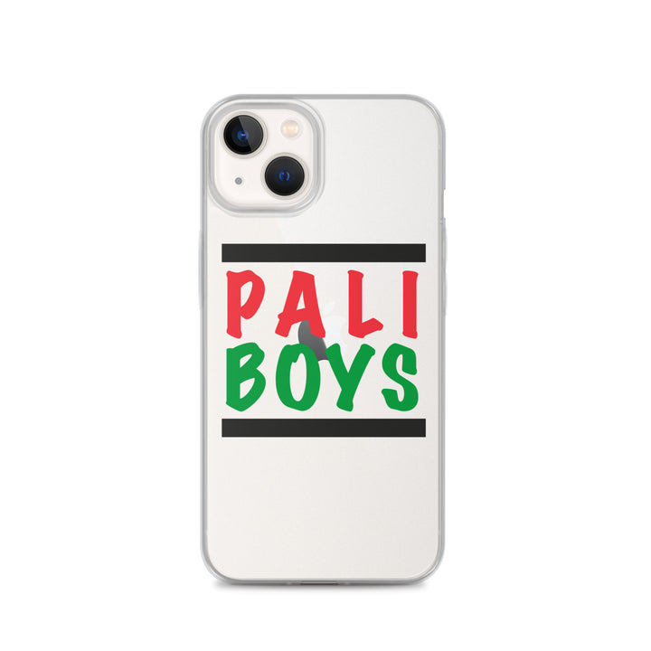 Palestinian Boys - Clear Case for iPhone®, iPhone iPhone 13 Case On Phone