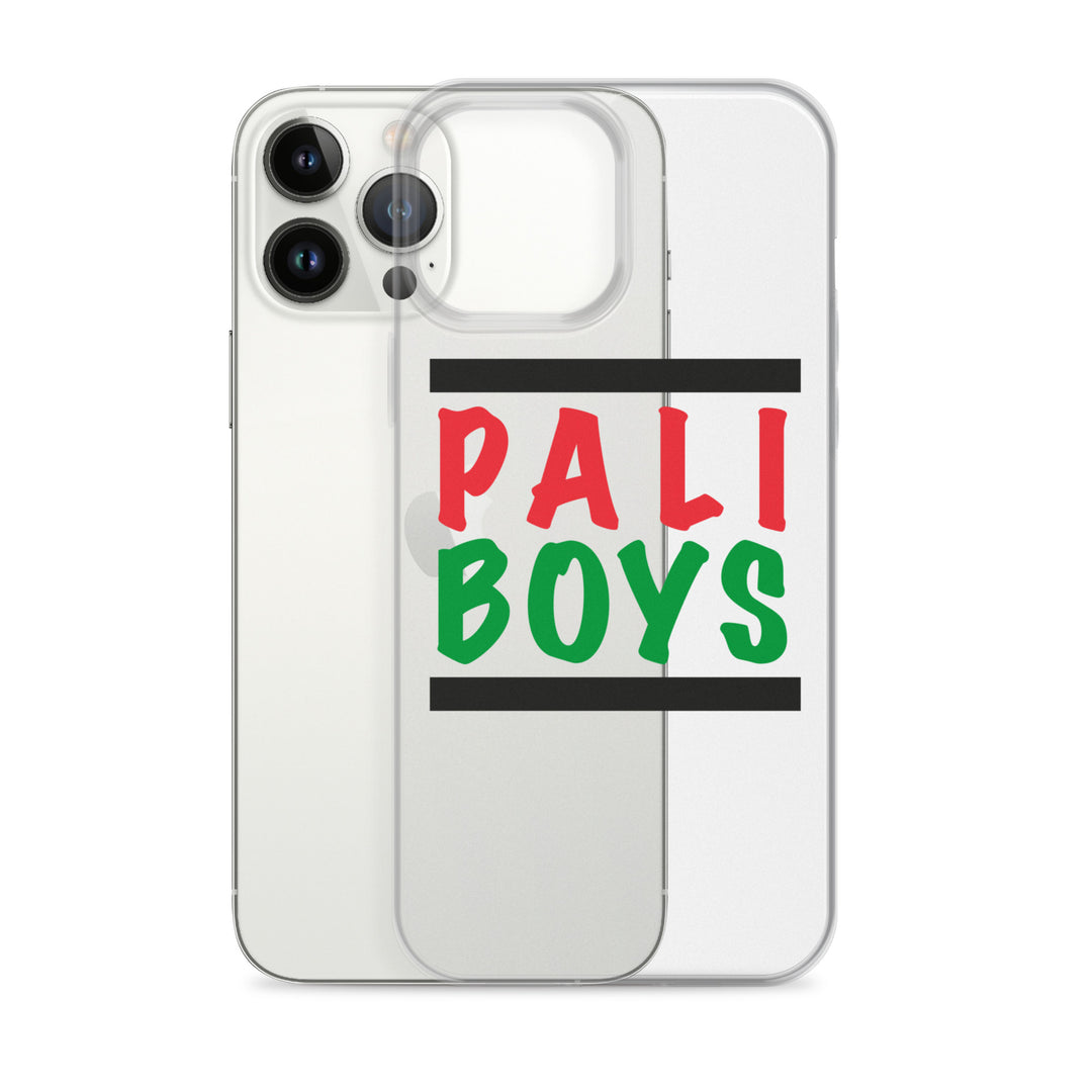 Palestinian Boys - Clear Case for iPhone®, iPhone iPhone 13 Pro Max Case With Phone