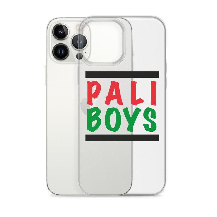 Palestinian Boys - Clear Case for iPhone®, iPhone iPhone 13 Pro Max Case With Phone
