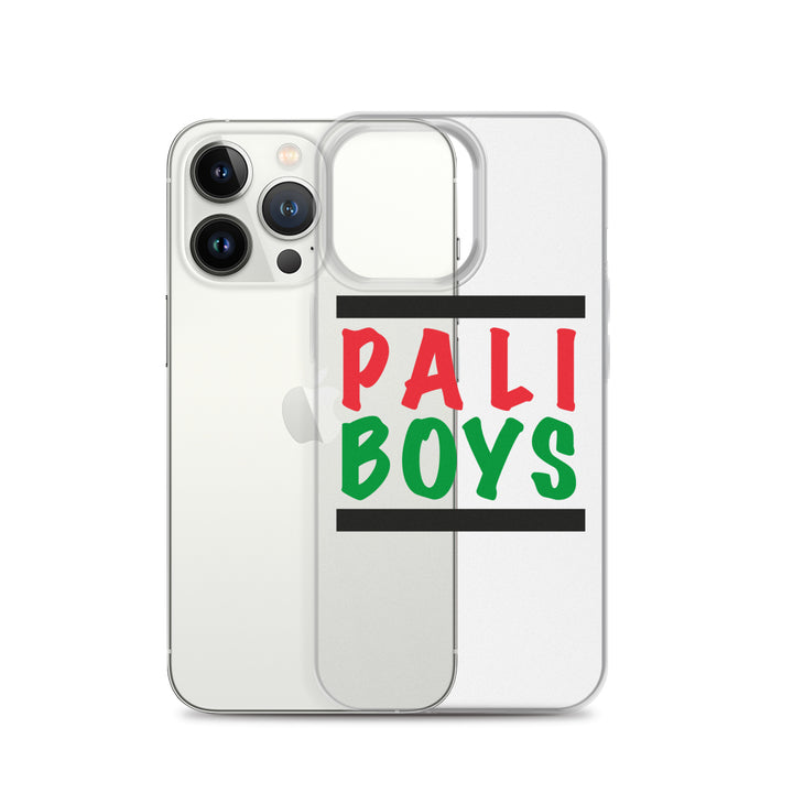 Palestinian Boys - Clear Case for iPhone®, iPhone iPhone 13 Pro Case With Phone