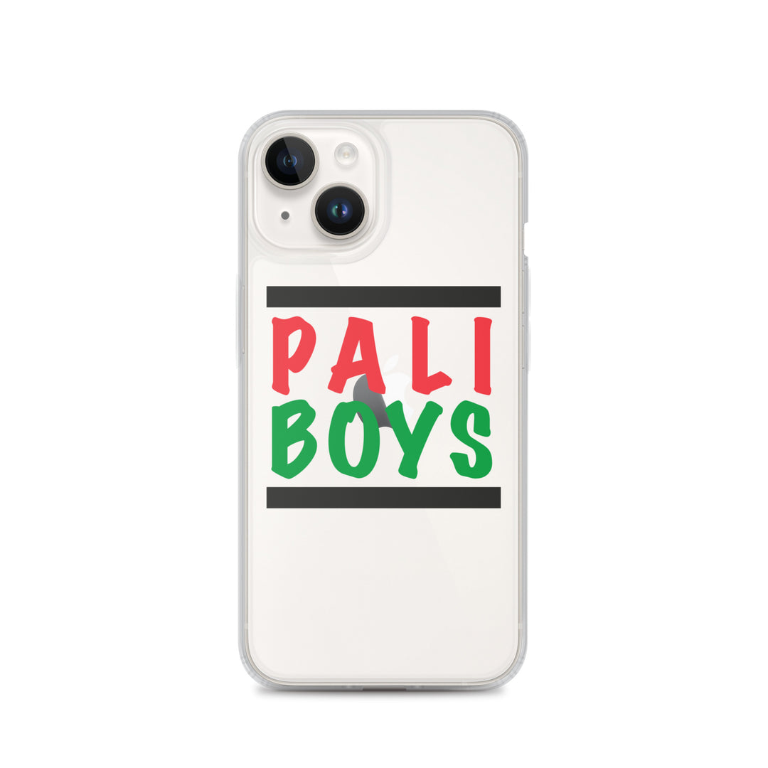 Palestinian Boys - Clear Case for iPhone®, iPhone iPhone 14 Case On Phone