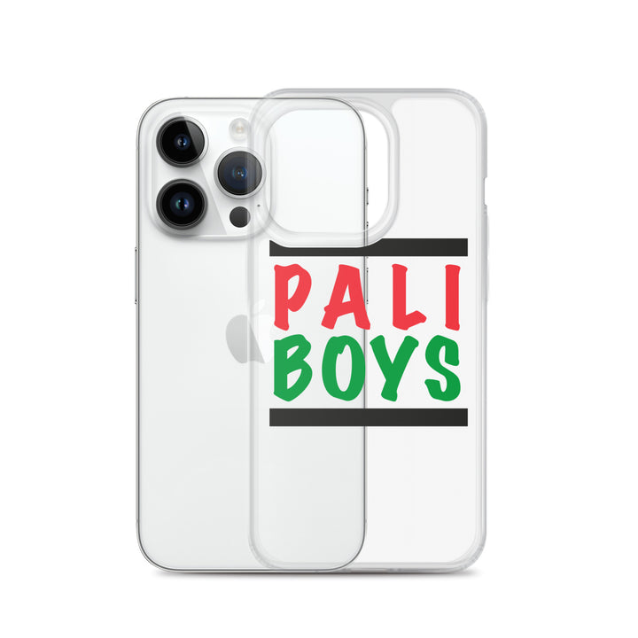 Palestinian Boys - Clear Case for iPhone®, iPhone iPhone 14 Pro Case With Phone