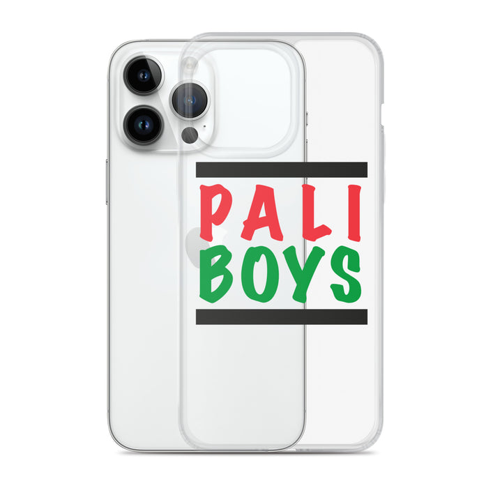 Palestinian Boys - Clear Case for iPhone®, iPhone iPhone 14 Pro Max Case With Phone
