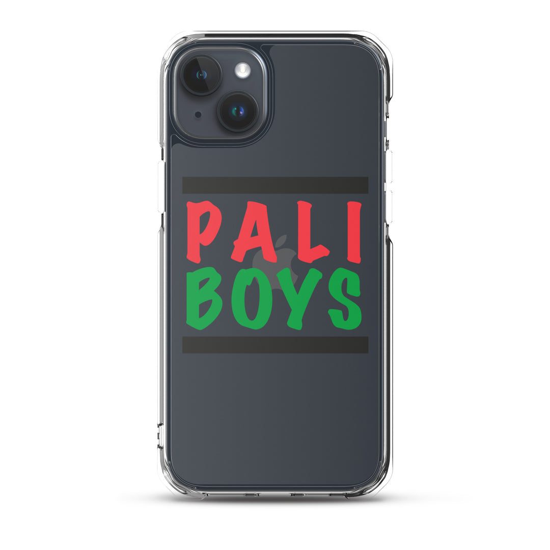 Palestinian Boys - Clear Case for iPhone®, iPhone iPhone 15 Plus Case On Phone