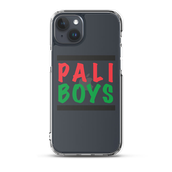 Palestinian Boys - Clear Case for iPhone®, iPhone iPhone 15 Plus Case On Phone