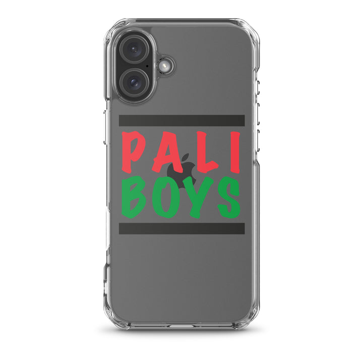 Palestinian Boys - Clear Case for iPhone®, iPhone iPhone 16 Plus Case On Phone