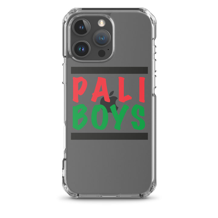 Palestinian Boys - Clear Case for iPhone®, iPhone iPhone 16 Pro Max Case On Phone