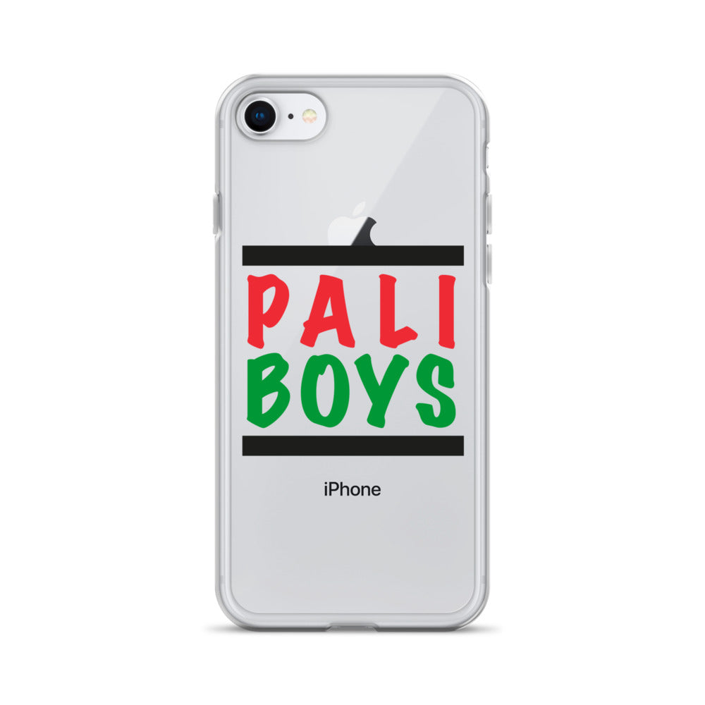Palestinian Boys - Clear Case for iPhone®, iPhone iPhone 7 8 Case On Phone