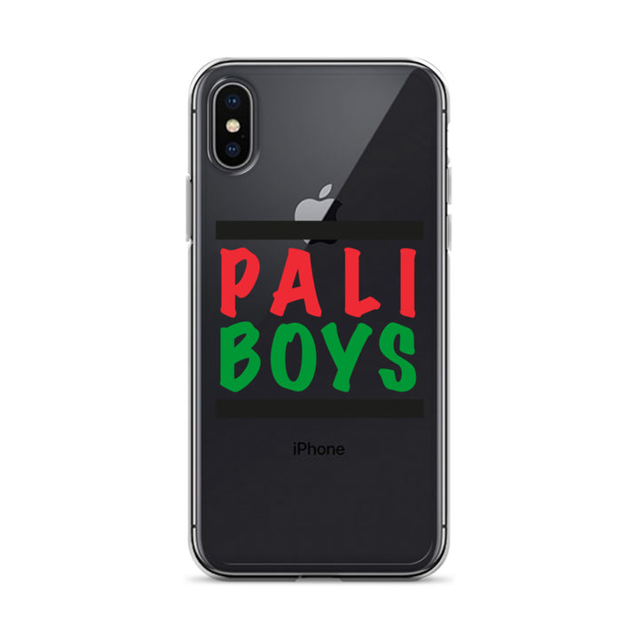Palestinian Boys - Clear Case for iPhone®, iPhone iPhone X Xs Case On Phone