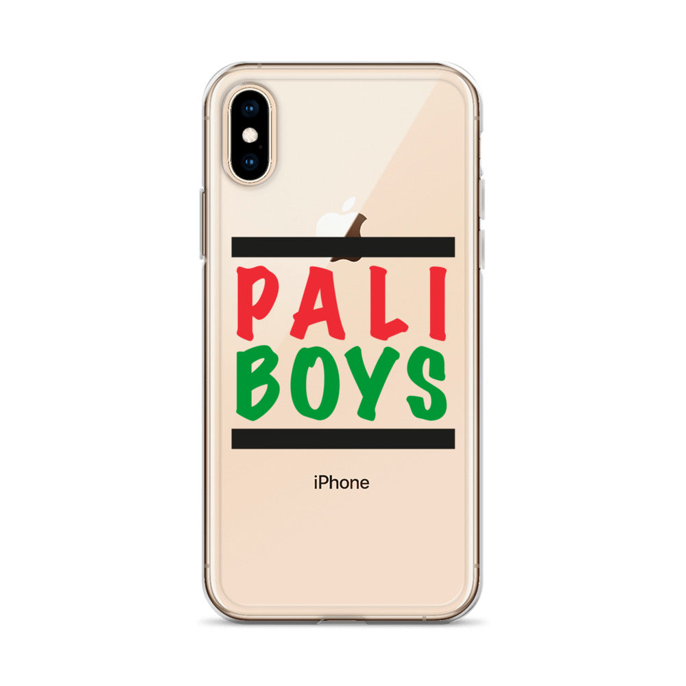 Palestinian Boys - Clear Case for iPhone®, iPhone iPhone X Xs Case On Phone