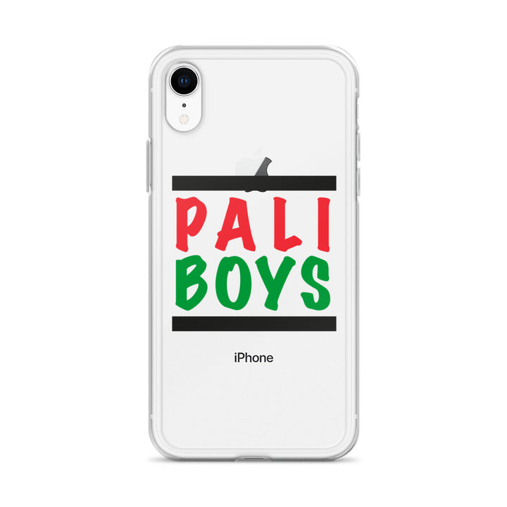 Palestinian Boys - Clear Case for iPhone®, iPhone iPhone Xr Case On Phone