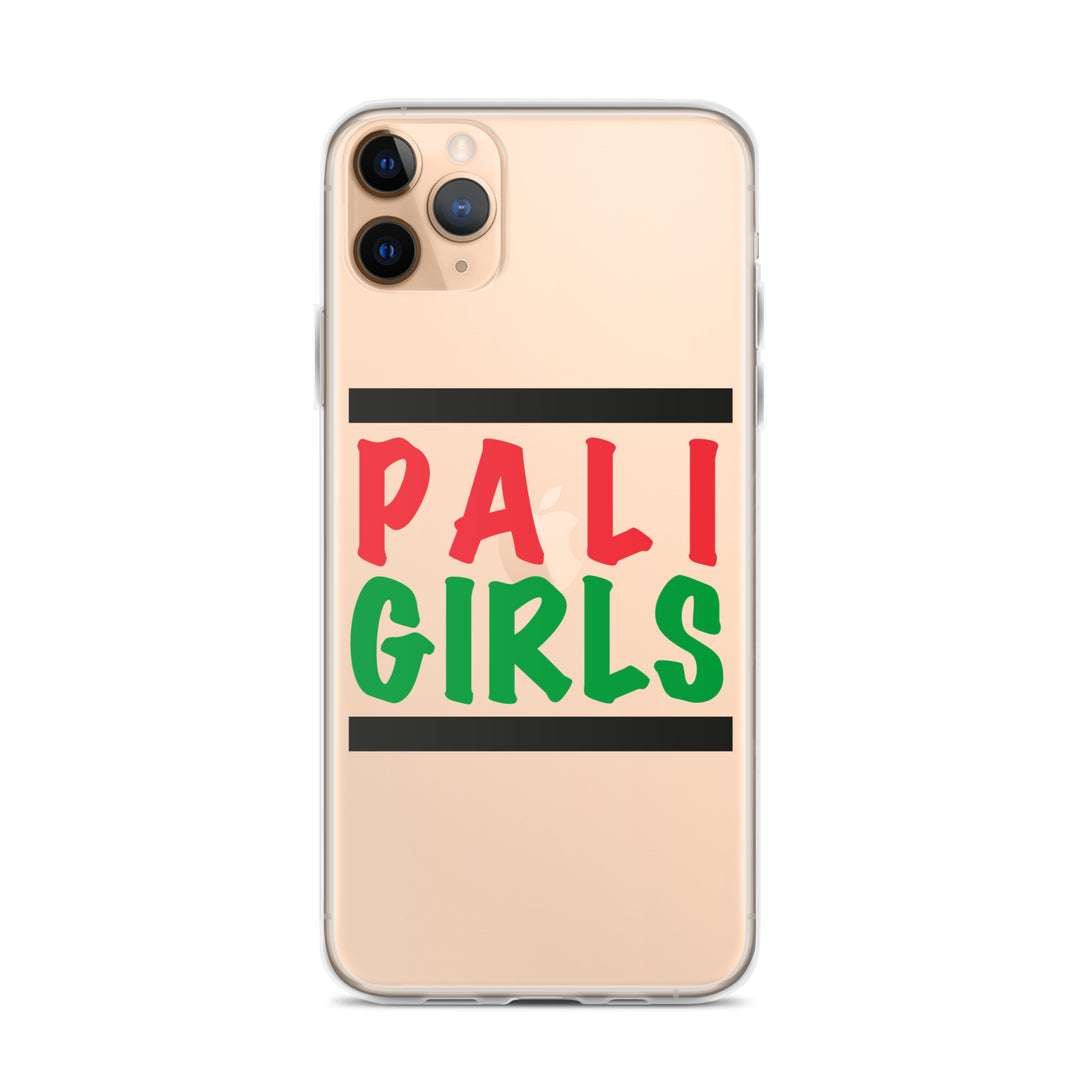Palestinian Girls - Clear Case for iPhone®, iPhone iPhone 11 Pro Max Case On Phone