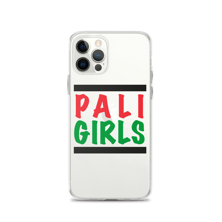 Palestinian Girls - Clear Case for iPhone®, iPhone iPhone 12 Pro Case On Phone